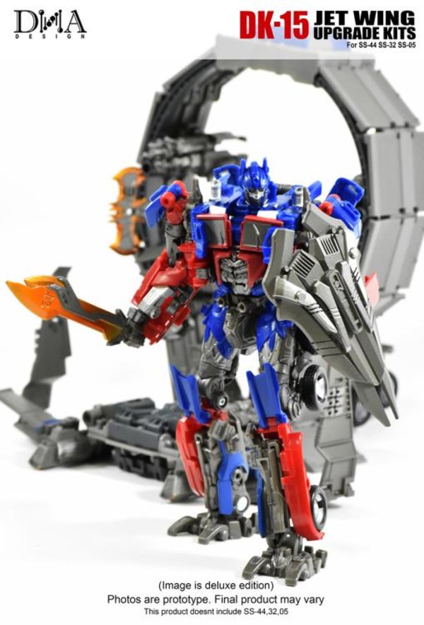 Image Of DNA Design DK 15 Upgrade Kit For Transformers Studio Series Optimus Prime  (4 of 12)